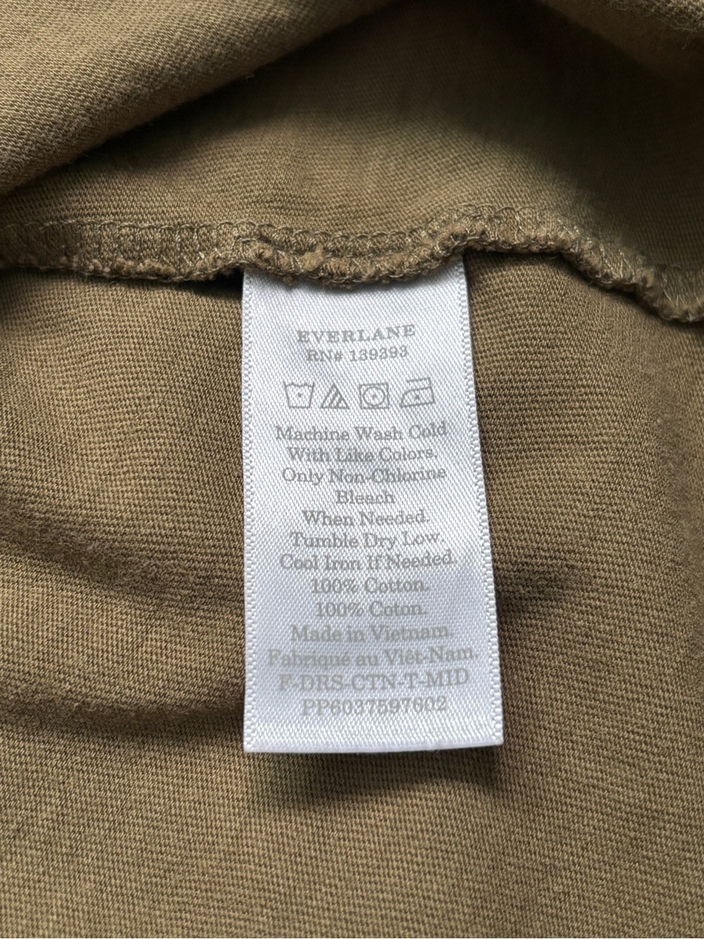 Everlane Long Weekend Cotton tank dress XL - Picture 11 of 11